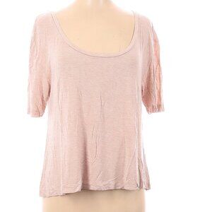 Skin PIMA COTTON  Short Sleeve Pale Pink T-Shirt Size Med (2)